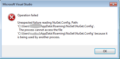 error-nuget